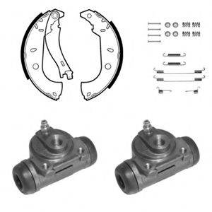 DELPHI 927 Комплект тормозных колодок