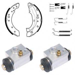 DELPHI KP1078 Комплект тормозных колодок