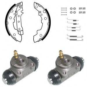 DELPHI KP642 Комплект тормозных колодок