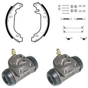 DELPHI KP766 Комплект тормозных колодок