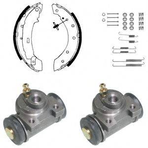 DELPHI KP951 Комплект тормозных колодок