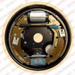 DELPHI LG16009 Комплект тормозных колодок