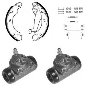 DELPHI KP1127 Комплект тормозных колодок