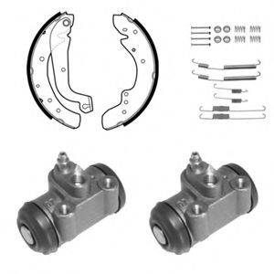 DELPHI 884 Комплект тормозных колодок