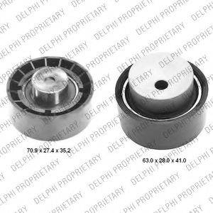 DELPHI KDB272 Комплект ремня ГРМ