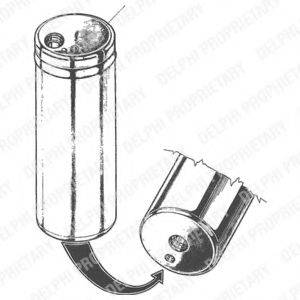 DELPHI TSP0175055 Осушитель, кондиционер