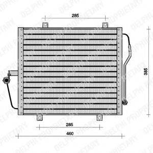 DELPHI TSP0225056 Конденсатор, кондиционер