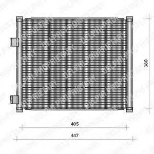 DELPHI TSP0225111 Конденсатор, кондиционер