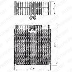 DELPHI TSP0525143 Испаритель, кондиционер