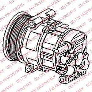 DELPHI TSP0155951 Компрессор, кондиционер