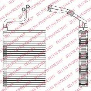 DELPHI TSP0525197 Испаритель, кондиционер