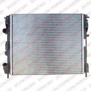 DELPHI TSP0524074 Радиатор, охлаждение двигателя