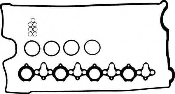 VICTOR REINZ 153768201 Комплект прокладок, крышка головки цилиндра