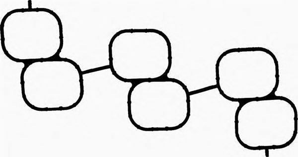 VICTOR REINZ 715413900 Прокладка, корпус впускного коллектора