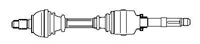FARCOM 121869 Приводной вал