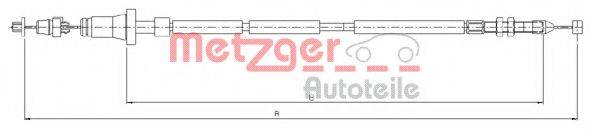 METZGER 100102 Тросик газа