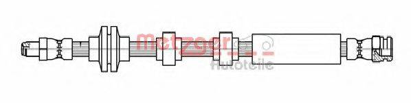 METZGER 4111803 Тормозной шланг