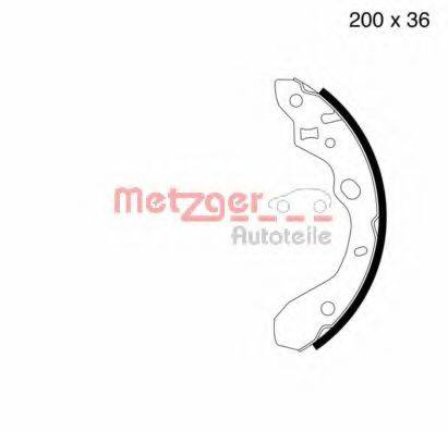 METZGER MG800 Комплект тормозных колодок