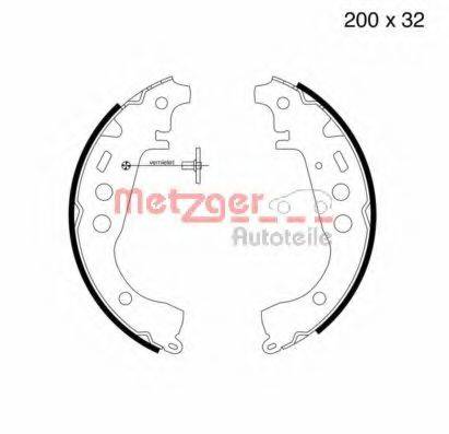 METZGER MG723 Комплект тормозных колодок