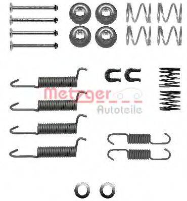 METZGER 1050016 Комплектующие, стояночная тормозная система