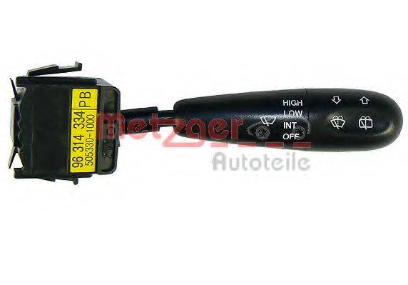 METZGER 0916191 Переключатель стеклоочистителя; Выключатель на колонке рулевого управления