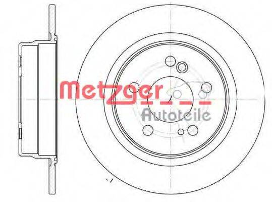 METZGER 646700 Тормозной диск