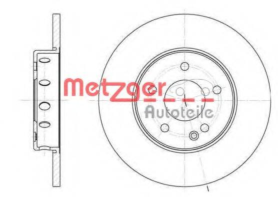 METZGER 631000 Тормозной диск