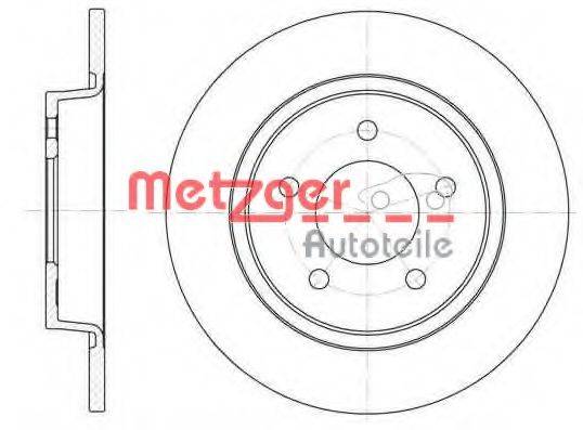 METZGER 688000 Тормозной диск