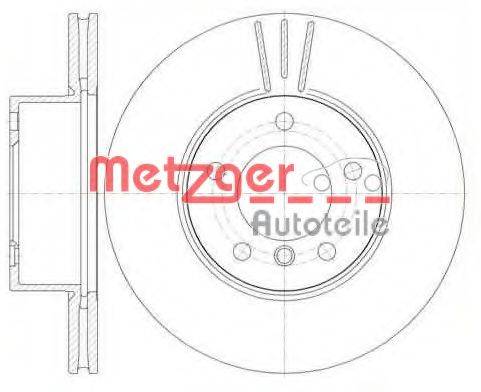 METZGER 697410 Тормозной диск