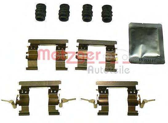 METZGER 1091853 Комплектующие, колодки дискового тормоза