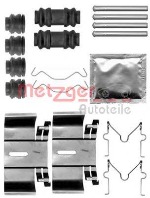 METZGER 1091836 Комплектующие, колодки дискового тормоза