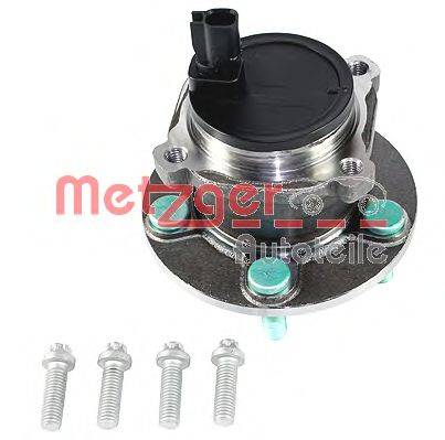 METZGER WM3661 Комплект подшипника ступицы колеса