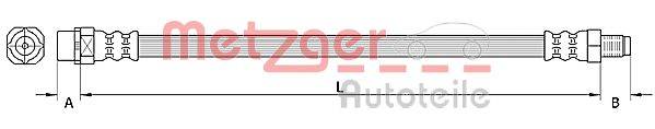 METZGER 4110942 Тормозной шланг