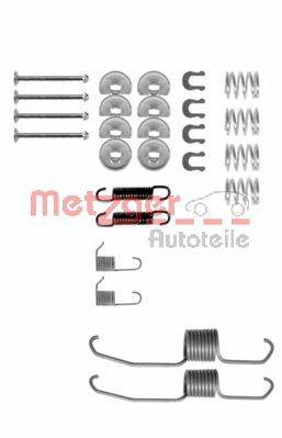 METZGER 1050637 Комплектующие, тормозная колодка