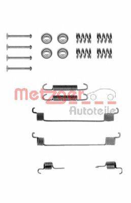 METZGER 1050672 Комплектующие, тормозная колодка