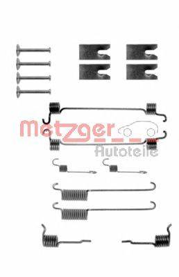 METZGER 1050731 Комплектующие, тормозная колодка