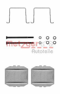 METZGER 1091053 Комплектующие, колодки дискового тормоза