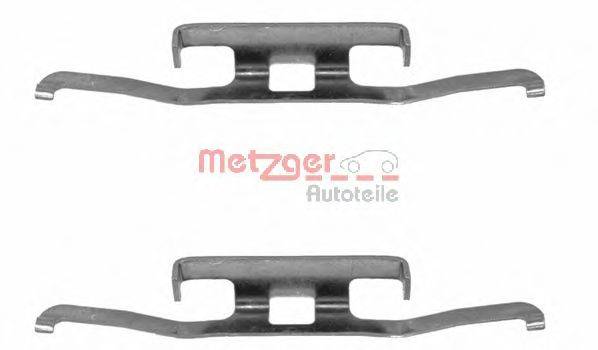 METZGER 1091098 Комплектующие, колодки дискового тормоза