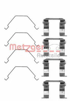 METZGER 1091158 Комплектующие, колодки дискового тормоза