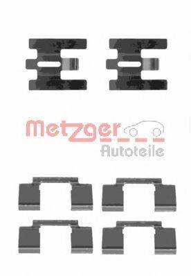 METZGER 1091160 Комплектующие, колодки дискового тормоза