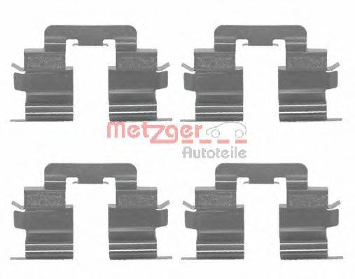 METZGER 1091215 Комплектующие, колодки дискового тормоза