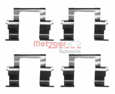 METZGER 1091274 Комплектующие, колодки дискового тормоза