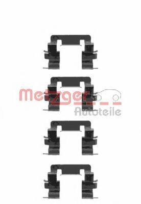 METZGER 1091278 Комплектующие, колодки дискового тормоза
