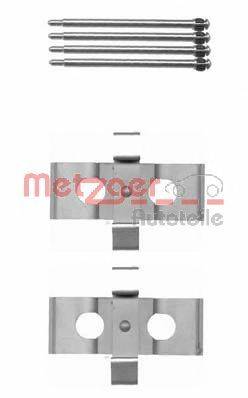 METZGER 1091635 Комплектующие, колодки дискового тормоза