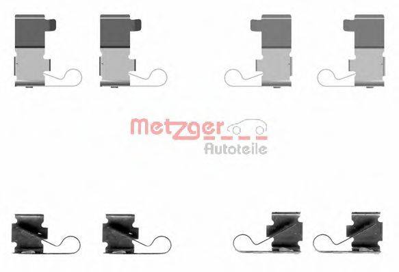 METZGER 1091699 Комплектующие, колодки дискового тормоза