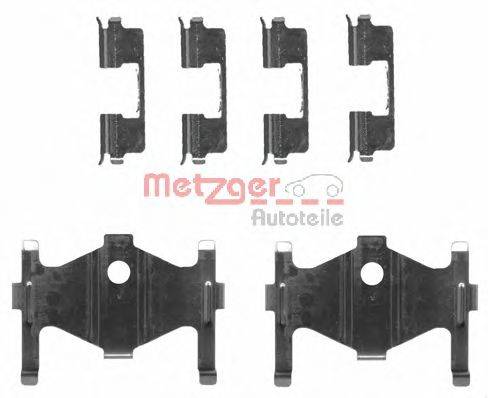 METZGER 1091710 Комплектующие, колодки дискового тормоза