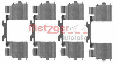 METZGER 1091725 Комплектующие, колодки дискового тормоза