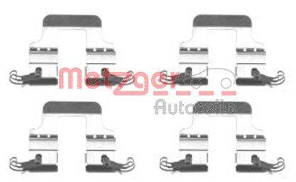 METZGER 1091766 Комплектующие, колодки дискового тормоза