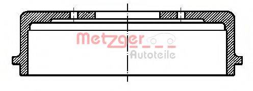 METZGER BT1113 Тормозной барабан