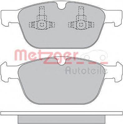 METZGER 1170229 Комплект тормозных колодок, дисковый тормоз